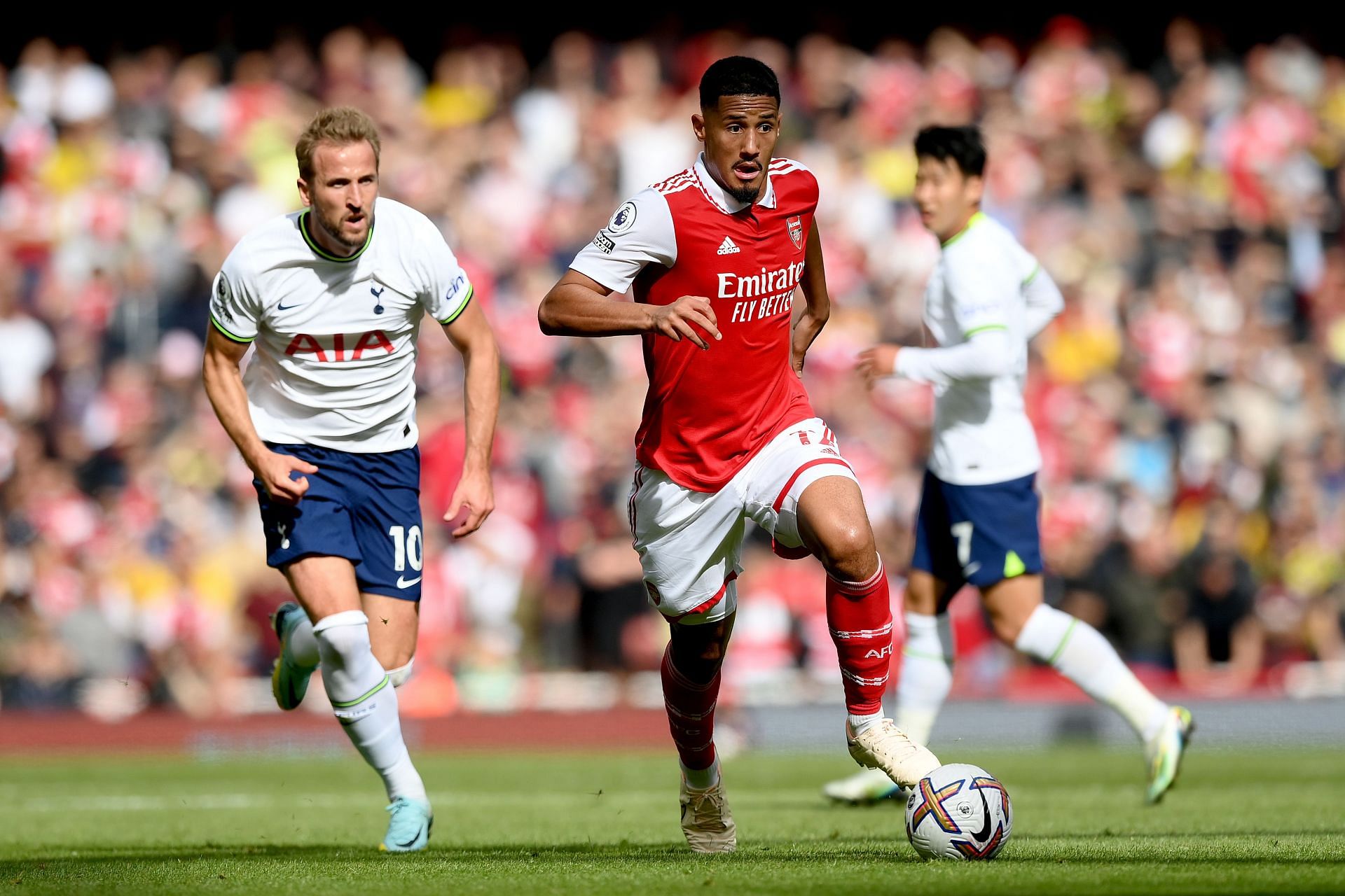 William Saliba has hit the ground running at the Emirates.