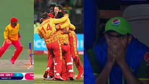 T20 World Cup 2022: [Watch] Magical moments as Zimbabwe beat Pakistan by 1 run with a thrilling run-out