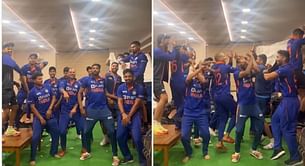 IND vs SA 2022: [WATCH] “Jeet ke bolo Tara ra ra”- Shikhar Dhawan and Co. celebrate series win against South Africa with hilarious dance moves