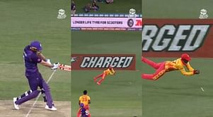 T20 World Cup 2022: [WATCH] Wesley Madhevere pulls off a brilliant diving catch to send back Matthew Cross in SCO vs ZIM match