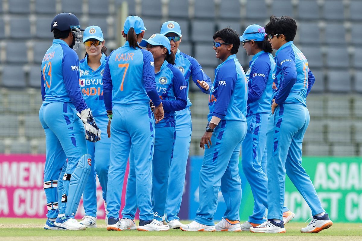 भारतीय महिला टीम ने जबरदस्त जीत हासिल की (Photo Credit - BCCI)