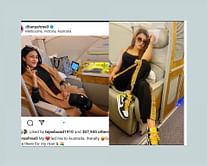 T20 World Cup 2022: Yuzvendra Chahal's wife Dhanashree takes a hilarious dig at Urvashi Rautela through her Instagram post