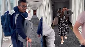 [Watch]"Nikaal diya humko waapis plane se" - Yuzvendra Chahal, Suryakumar Yadav's hilarious reaction on their way to New Zealand for India's next assignment