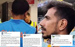 T20 World Cup 2022: "Pura India chillata raha" - Fans tear apart Rohit Sharma-led team management for benching Yuzvendra Chahal
