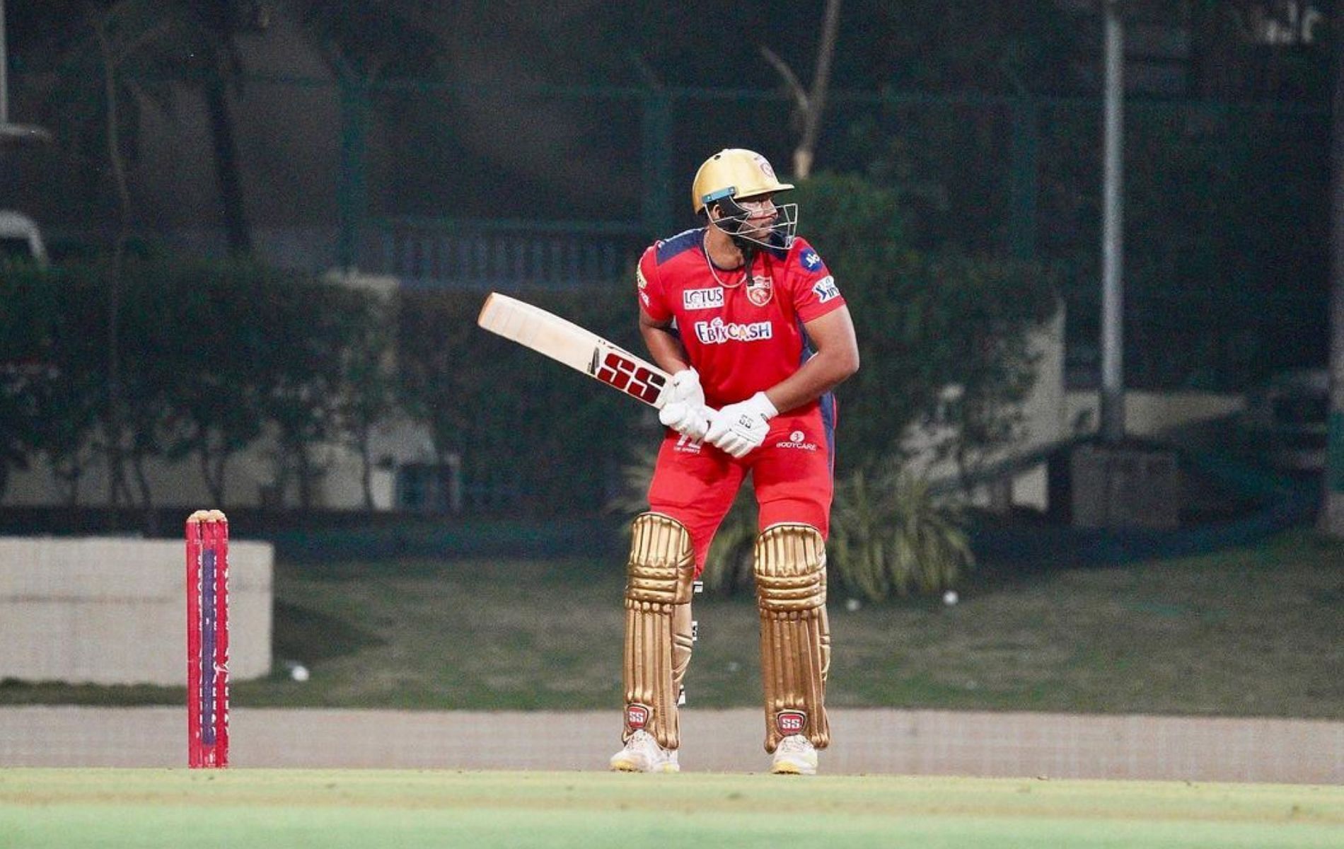 PBKS batter Shahrukh Khan. Pic: Instagram