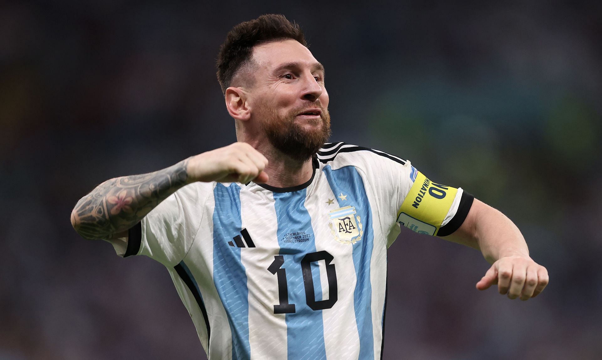 Ibrahimovic (not in pic) has tipped Messi to triumph in Qatar.