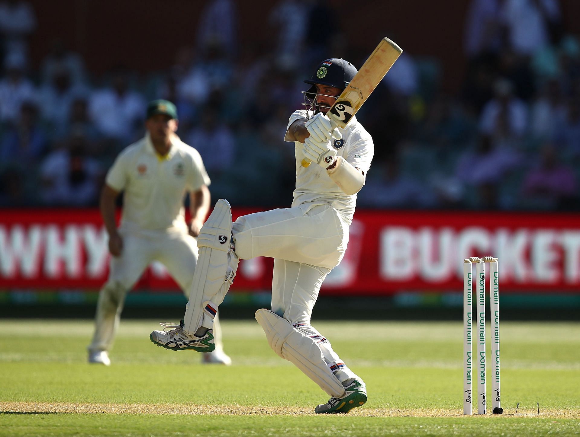 The batting hero of India’s Adelaide triumph in 2018. Pic: Getty Images