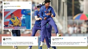 "Let him take a 5-wicket haul and leave the rest to the team management" - Fans praise Kuldeep Yadav after yet another noteworthy outing