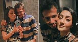 “Happy New Year” – Yuzvendra Chahal celebrates New Year with his wife Dhanashree Verma, shares romantic pictures