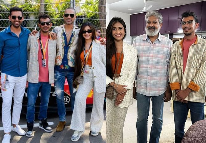 "Loved experiencing"- Yuzvendra Chahal after attending the Formula E race in Hyderabad