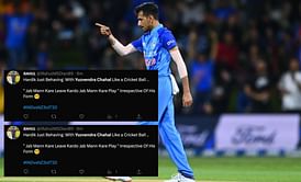 "Already made the plan to kick out Chahal from T20Is" - Fans react as Team India leave out senior leg-spinner for 3rd T20I vs NZ