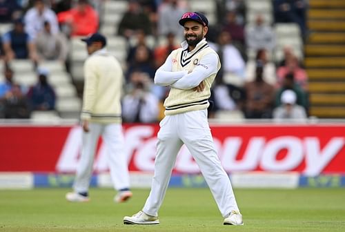 Virat Kohli has struggled in the slips lately. Pic: Getty Images