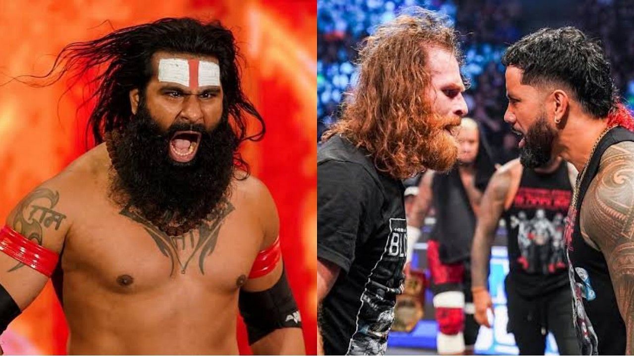 WWE सुपरस्टार्स वीर महान, सैमी ज़ेन और जे उसो 