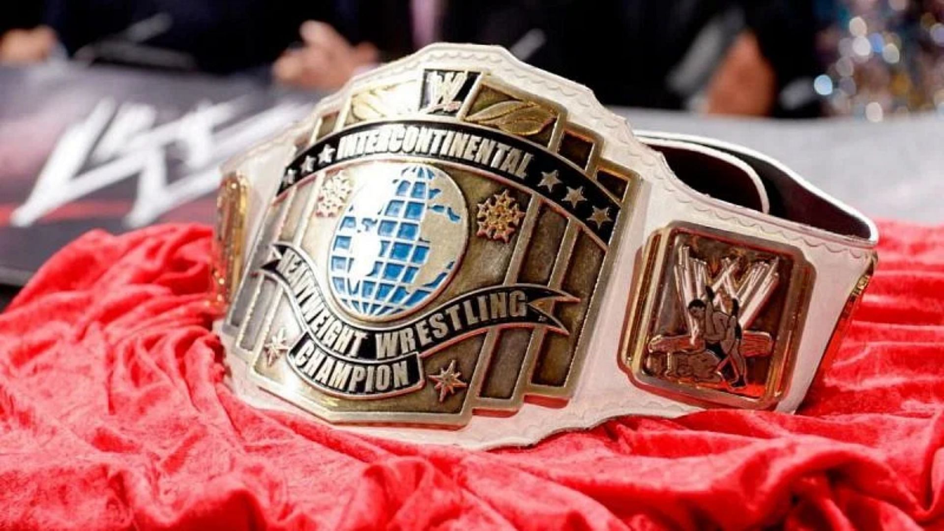 The Intercontinental Championship design between 2011 and 2019.