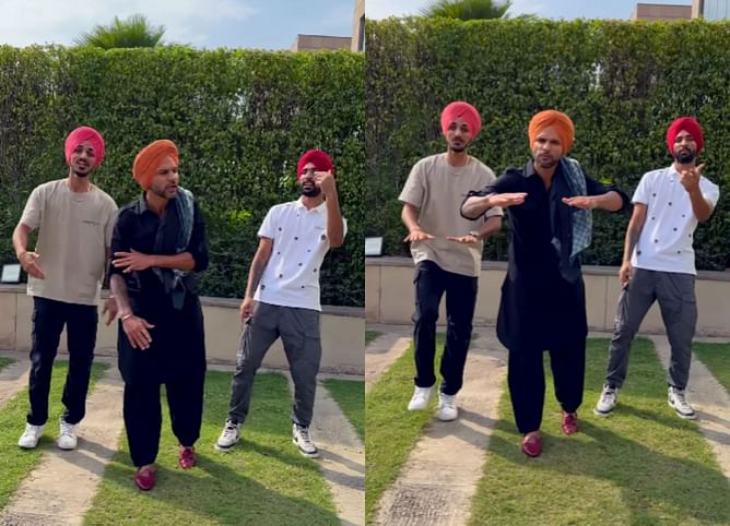 [WATCH] Shikhar Dhawan posts a trendy reel featuring his PBKS teammates