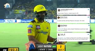 “Politely retire” – CSK’s Ambati Rayudu mercilessly trolled for a flop show vs RR in IPL 2023