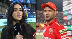 “We are very lucky to have him as our captain” – Preity Zinta on Shikhar Dhawan
