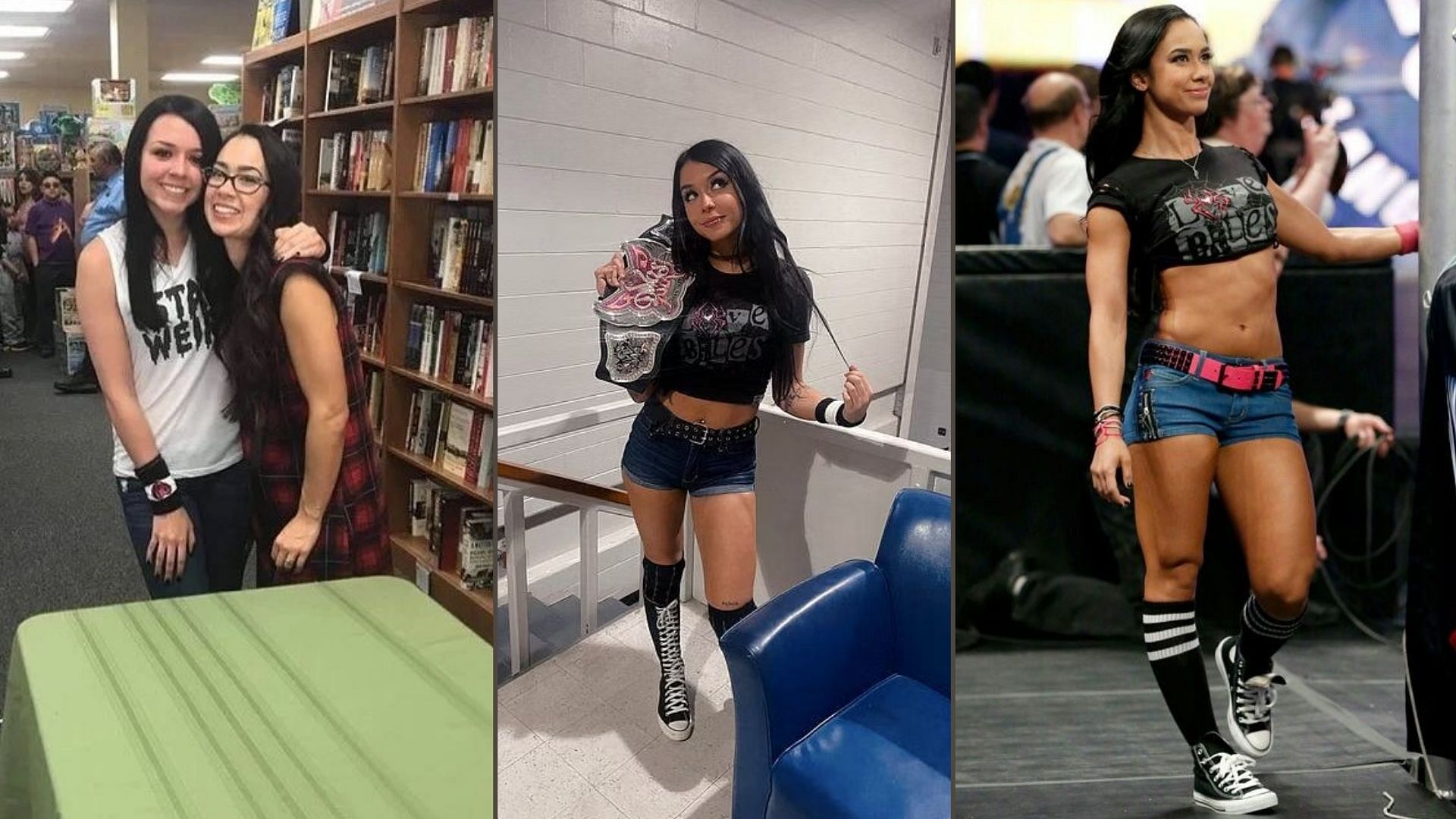 AJ Lee is a three-time former WWE Divas Champion