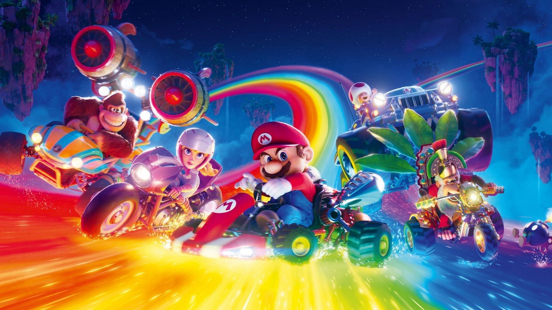 The Super Mario Bros. Movie is a 2023 American computer-animated adventure film. (Image via Universal Pictures)