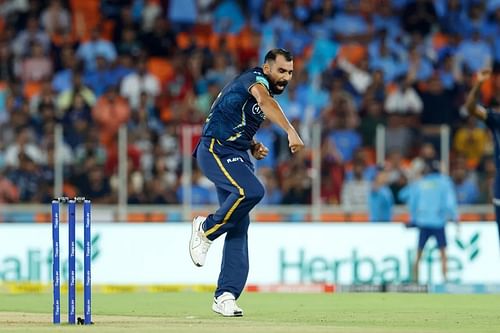 The Titans could consider resting Shami as they play Qualifier 1 after a day's gap. (P/C: iplt20.com)
