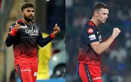 RCB leave out Wanindu Hasaranga, Josh Hazlewood; Trent Boult misses out for RR in the all-important clash