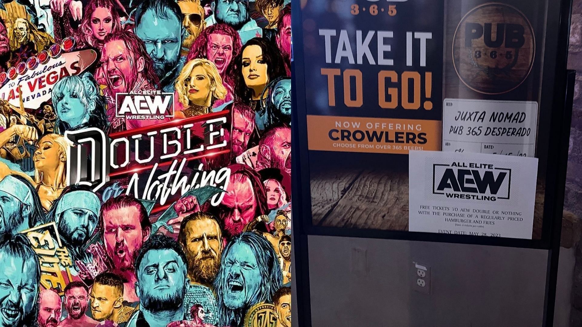 Is AEW giving away free tickets for Double or Nothing?