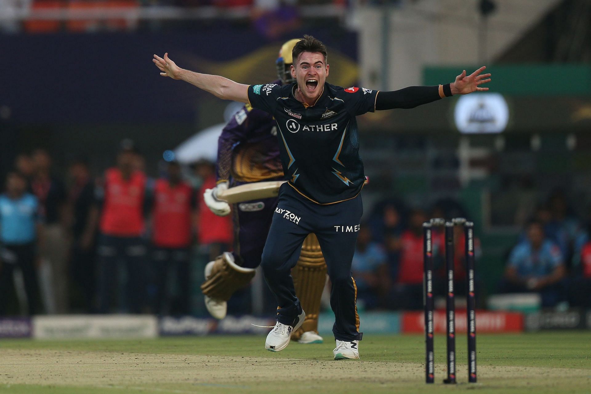 Joshua Little has been terrific for GT [Image: Twitter/IPL]