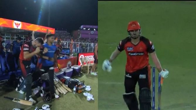 [Watch] Abdul Samad's last-ball 6 helps SRH steal a win from jaws of defeat against RR in IPL 2023