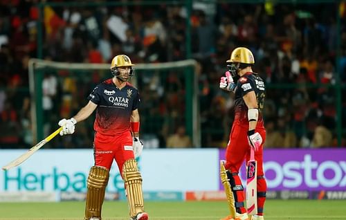 Faf du Plessis and Glenn Maxwell have put on some sensational partnerships this season