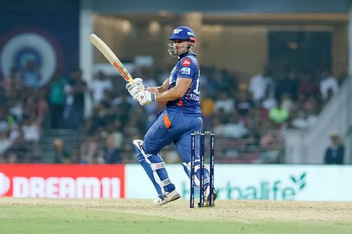 Marcus Stoinis was at his explosive best in the last few overs of LSG's innings. [P/C: iplt20.com]