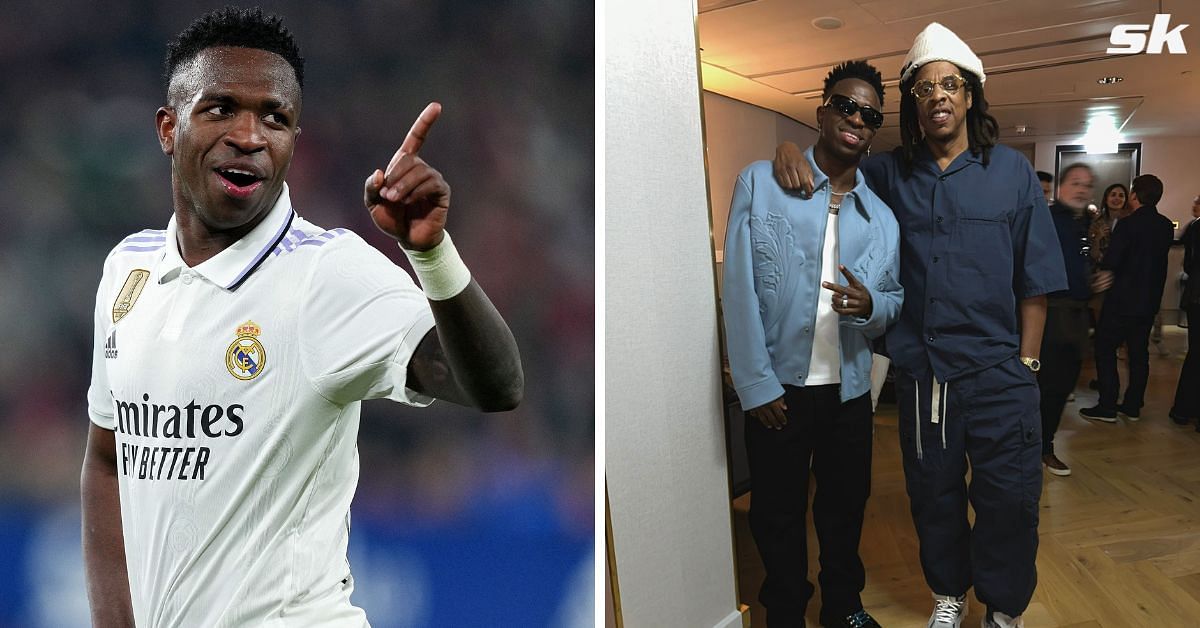 Vinicius and Jay-Z met up at Beyonce concert in London.