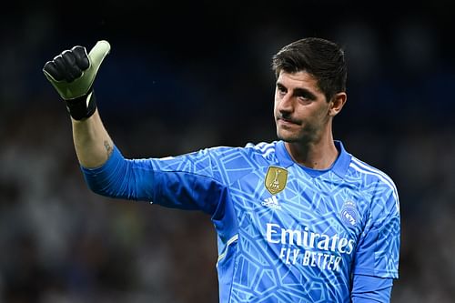 Real Madrid goalkeeper Thibaut Courtois