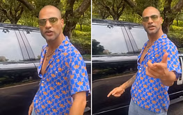 [Watch] Shikhar Dhawan posts stylish reel featuring his swanky black SUV