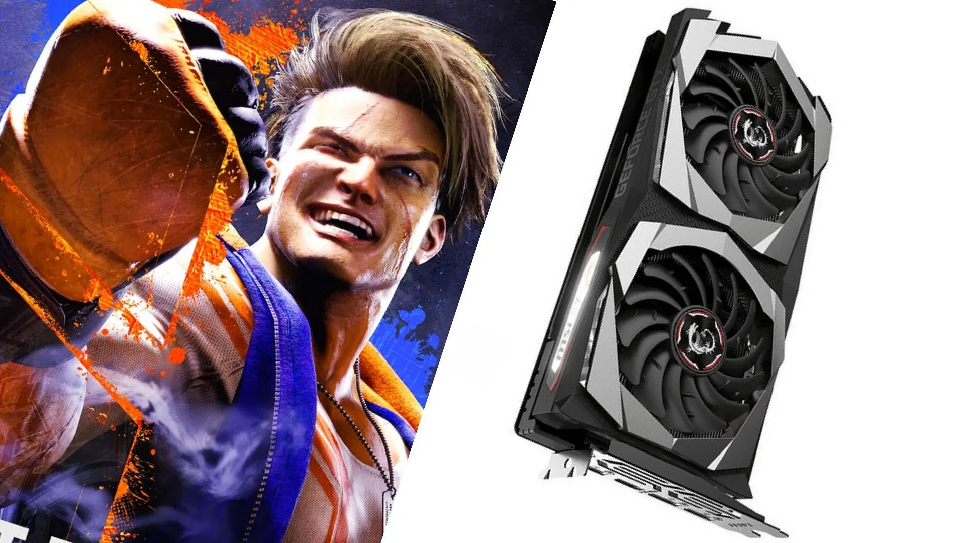 The Nvidia GTX 1650 and the 1650 Super can easily play Street Fighter 6 (Image via Capcom and MSI)