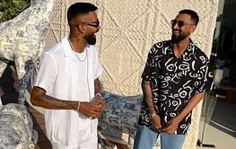 "Instagram vs Reality" - Hardik Pandya and Krunal Pandya laugh-out-loud while posing for the camera