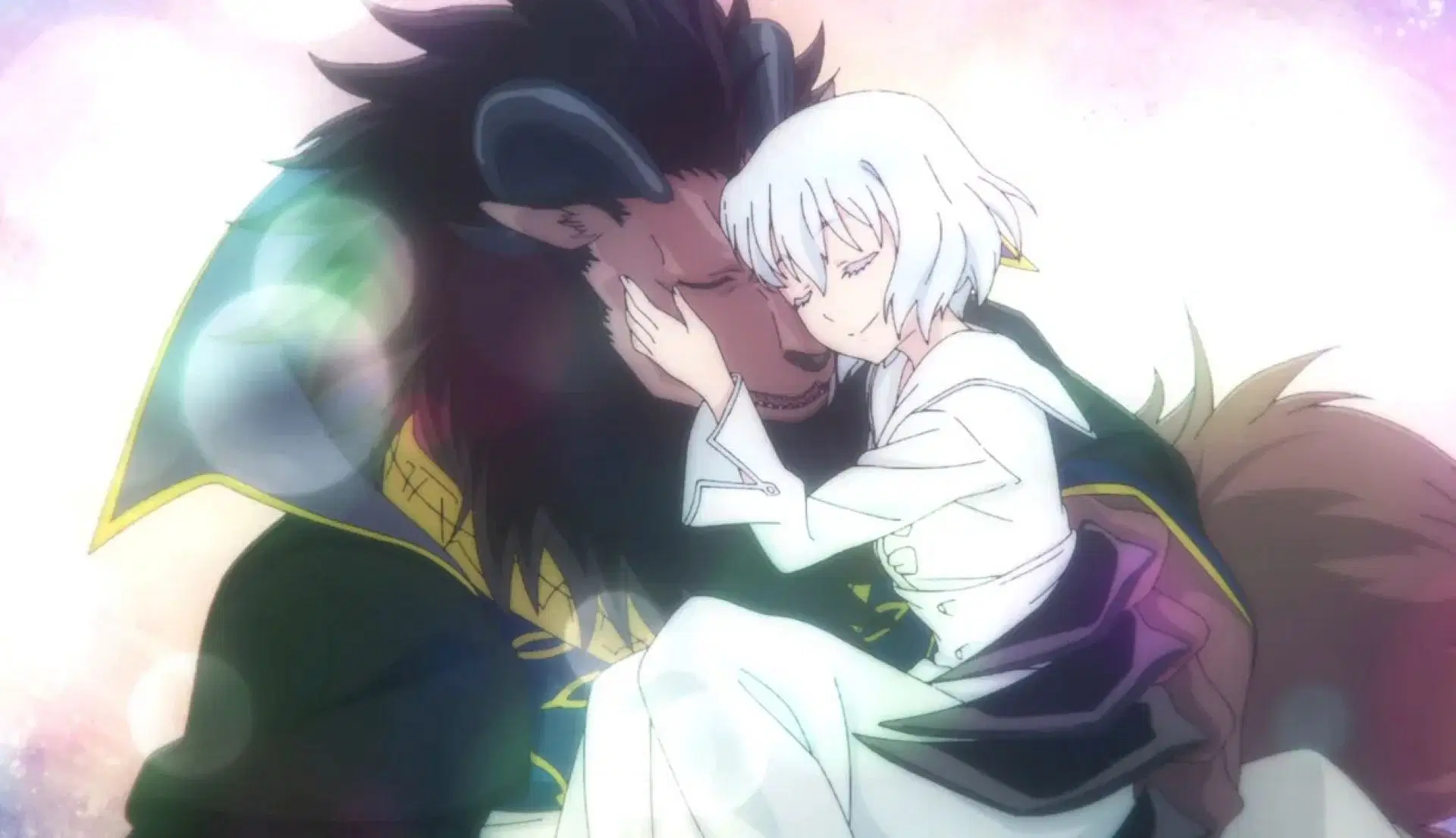 The Beast King and Sariphi as seen in the anime (Image via J.C.Staff)