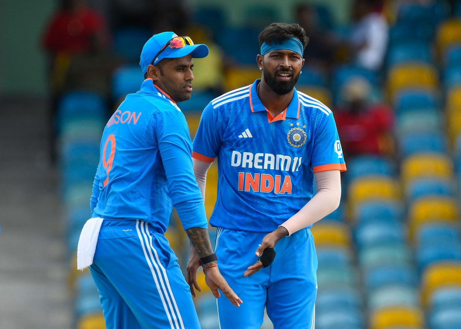 Suryakumar Yadav and Hardik Pandya didn't need to bat in the previous game