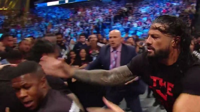 smackdown went off air roman reigns