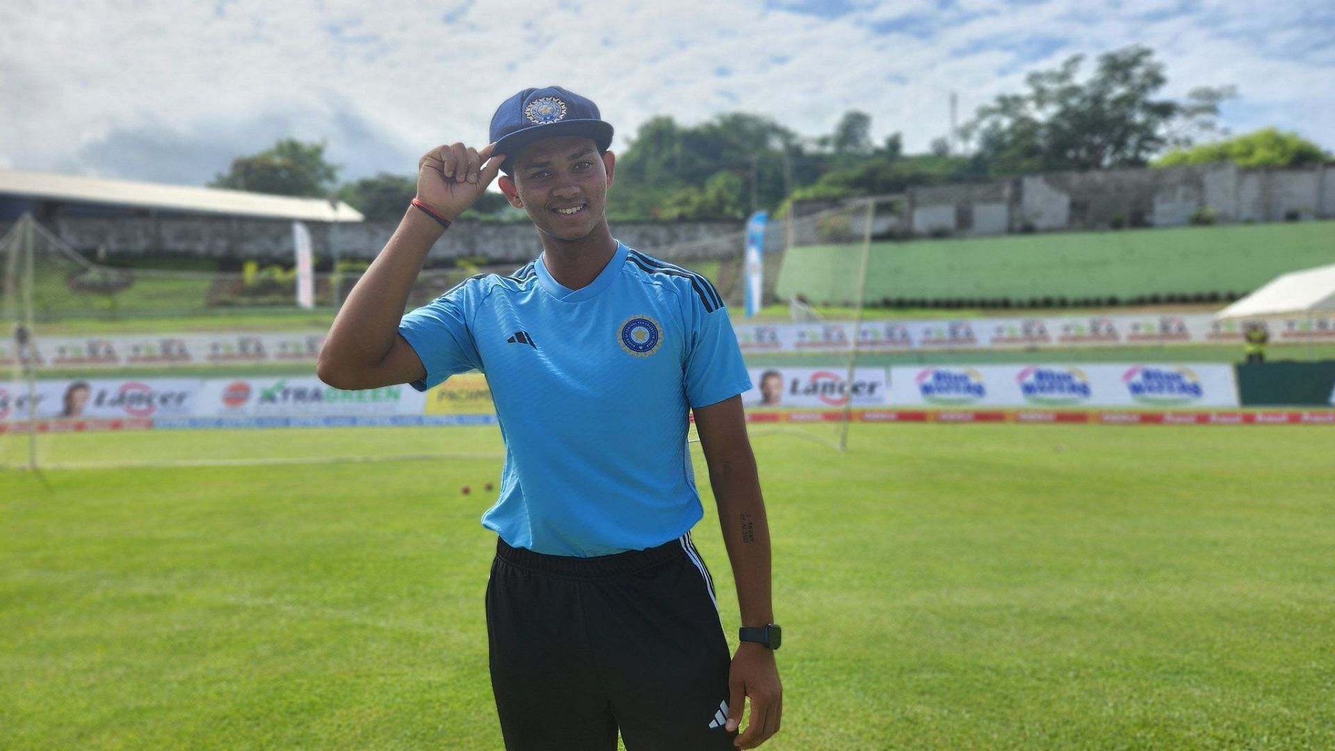 यशस्वी जायसवाल ने अपना टेस्ट डेब्यू किया (Photo - BCCI)