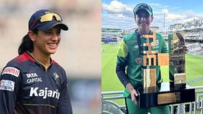3 current RCB players who won trophies in other leagues in 2023 Ft. Smriti Mandhana