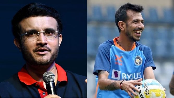 Sourav Ganguly snubs Yuzvendra Chahal in his 15-member squad for 2023 World Cup