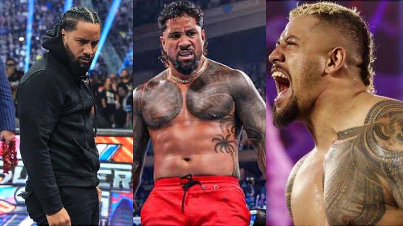 WWE सुपरस्टार्स जिमी उसो, जे उसो और सोलो सिकोआ 