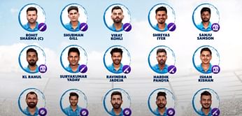 Matthew Hayden picks his 15-member Team India squad for World Cup 2023, leaves out in-form spinner
