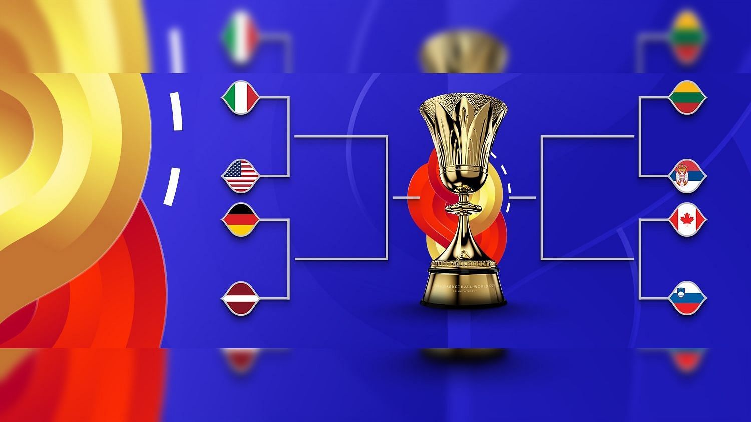 FIBA World Cup 2023 updated bracket after second round ends