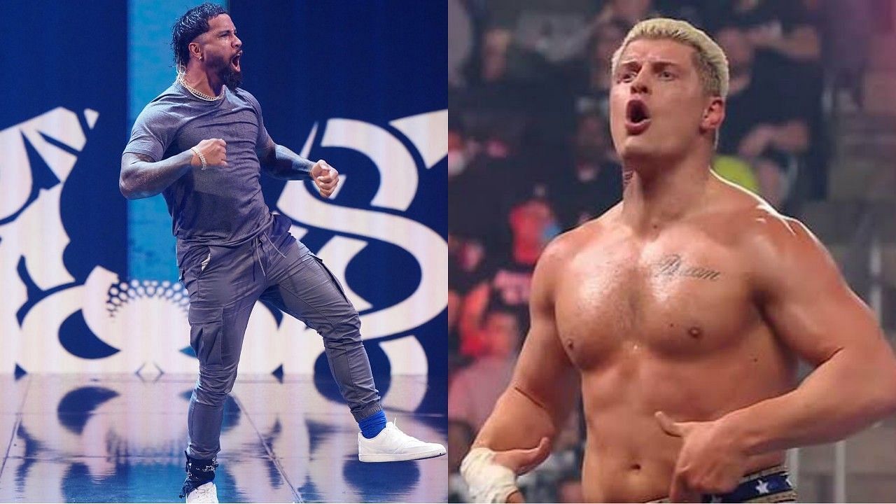 WWE सुपरस्टार्स जे उसो और कोडी रोड्स 