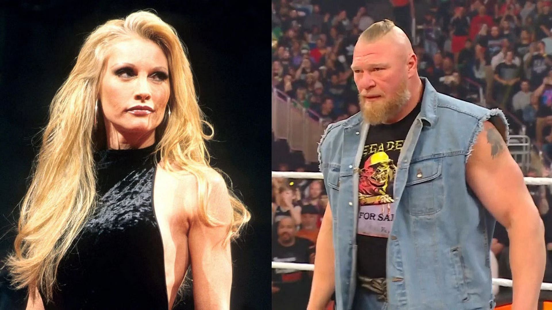 Brock Lesnar and Sable
