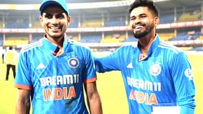 [Watch] Shubman Gill and Shreyas Iyer play 'How well do you know your batting partner?' after India's win in Indore