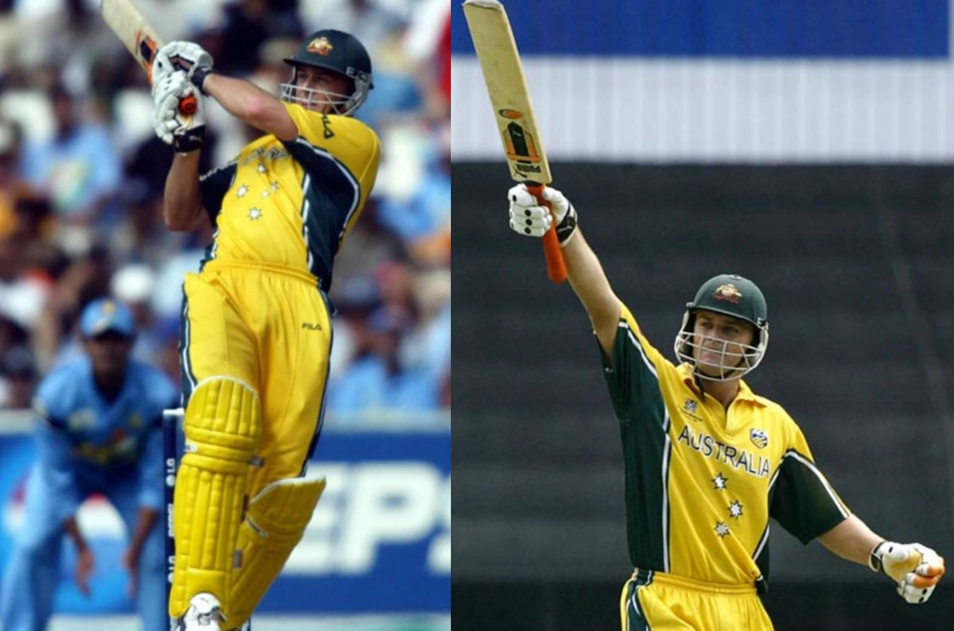 Gilchrist set the tone for Australia's brutal assault against India in the 2003 World Cup final.