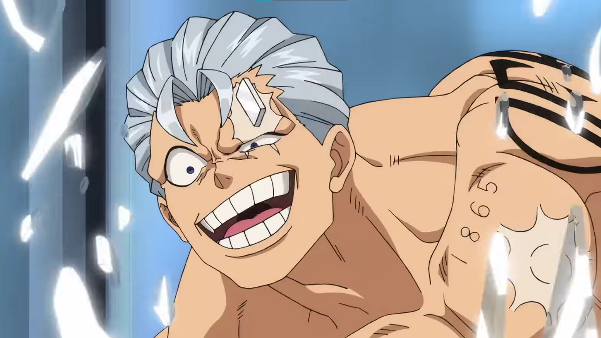 Andy as shown in the anime (Image via David Productions)