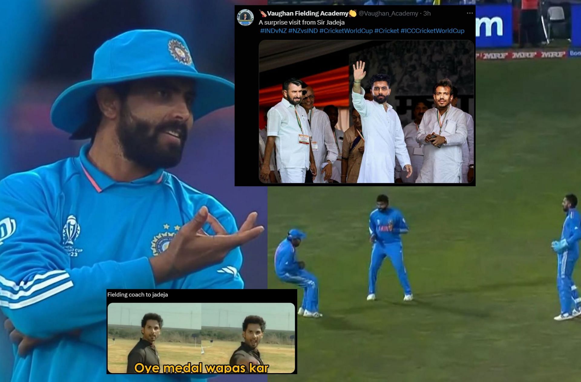 Fans troll Indian fielders for poor efforts on Sunday. 
